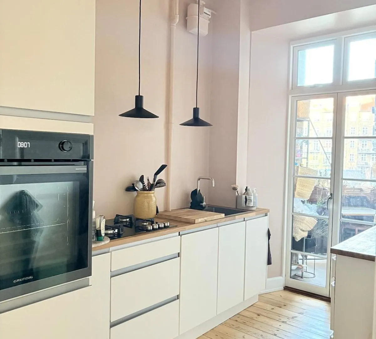 Cosy Vesterbro Apartment Kopenhag Danimarka