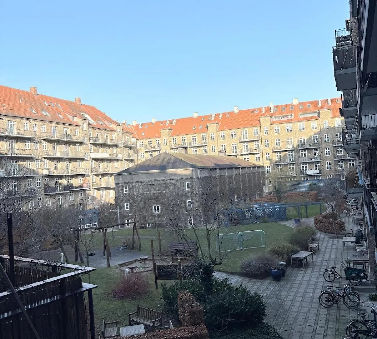 Cosy Vesterbro Apartment Kopenhag Danimarka